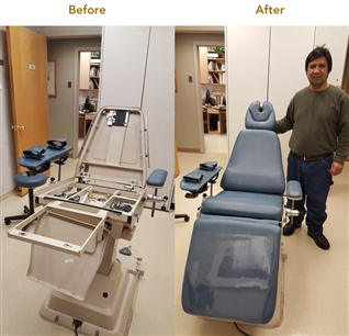 Professional Medical Chair Upholstery